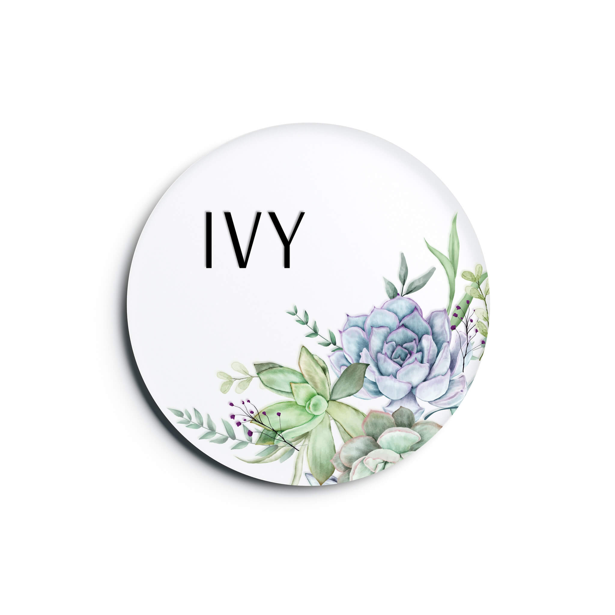 Place Cards - Evergreen Three